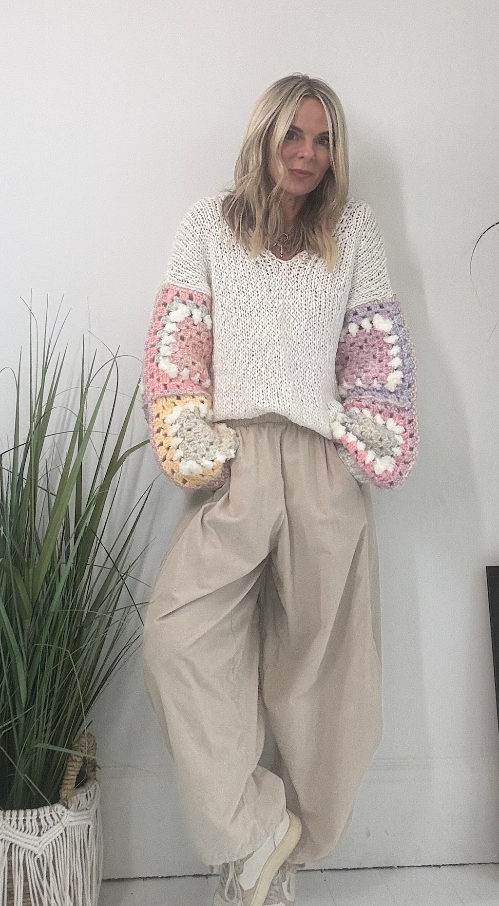 Chenille Crochet Knit