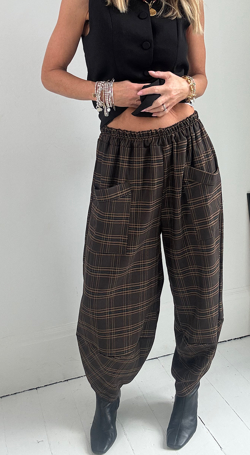 Traitors Check Trousers