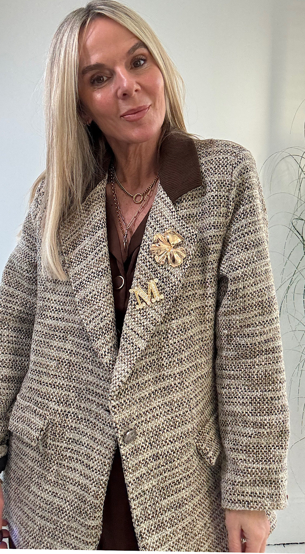 Tweed Claudia blazer