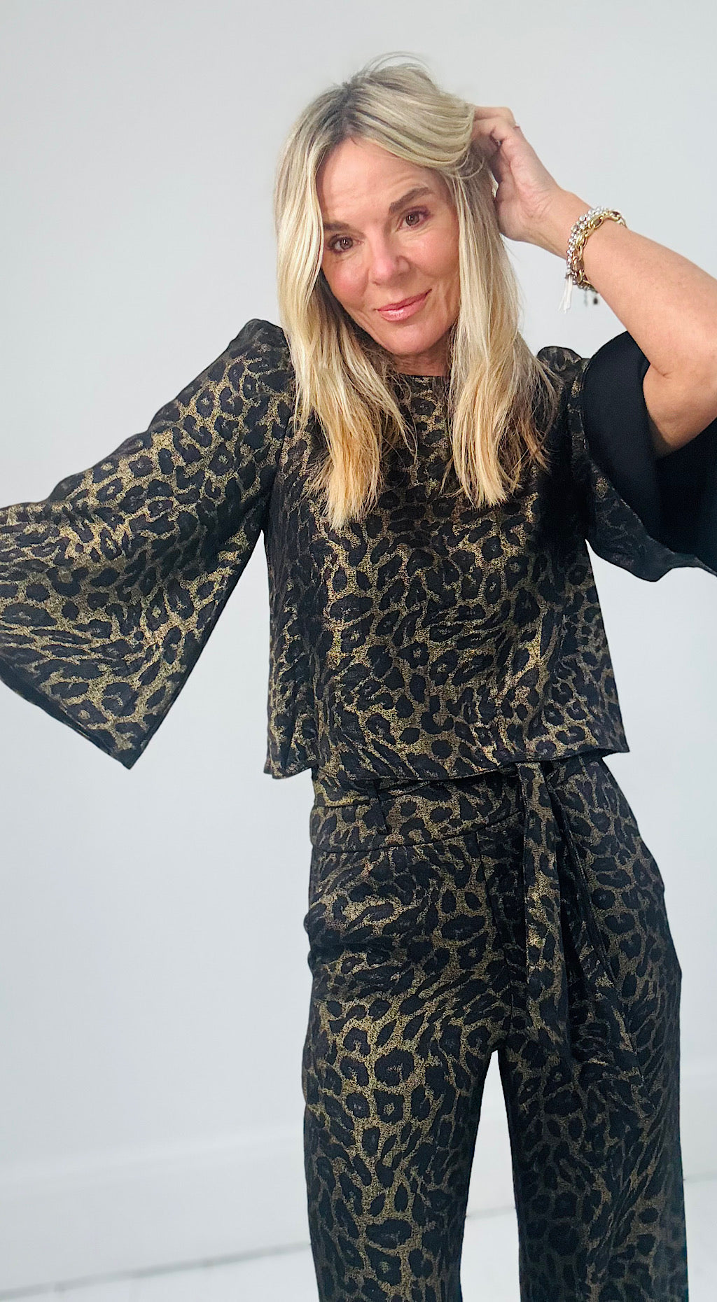 Liza Leopard Top by Traffic People
