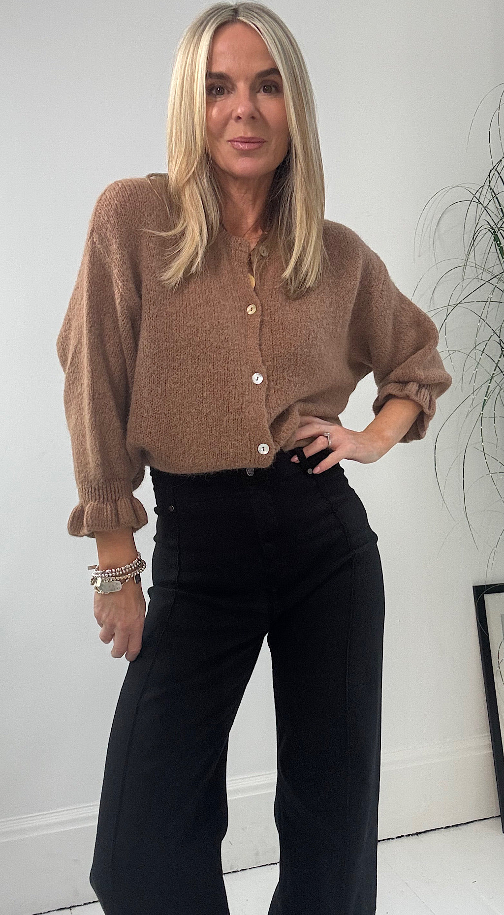 Marta Cardigan - Camel