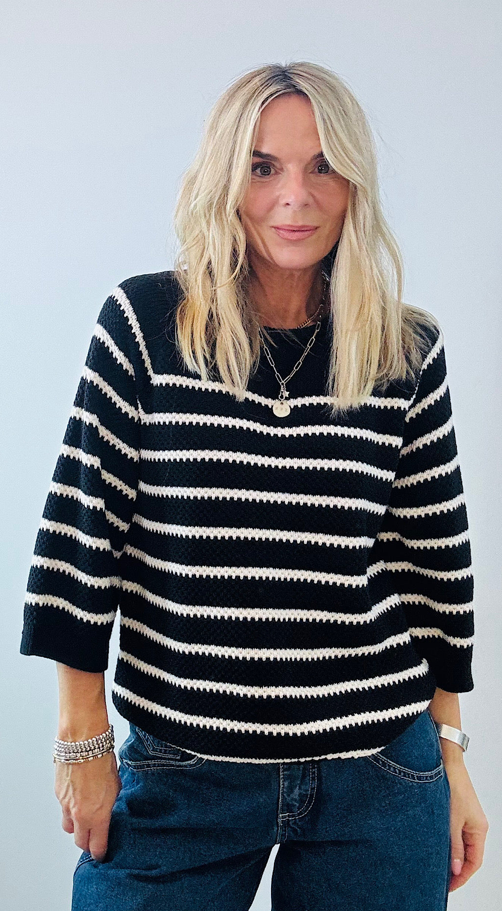 Mikala Striped Jumper