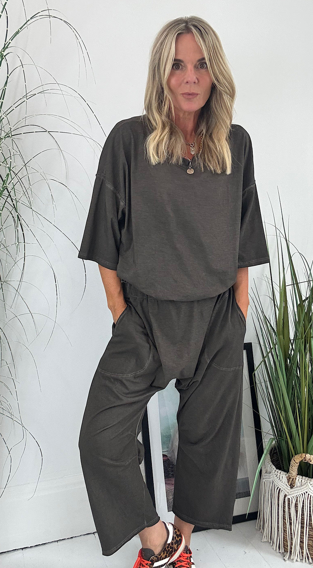 Free Spirit 2-Piece Washed Chocolate