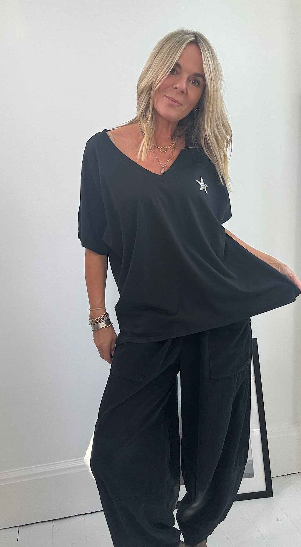 Star Tee - Black