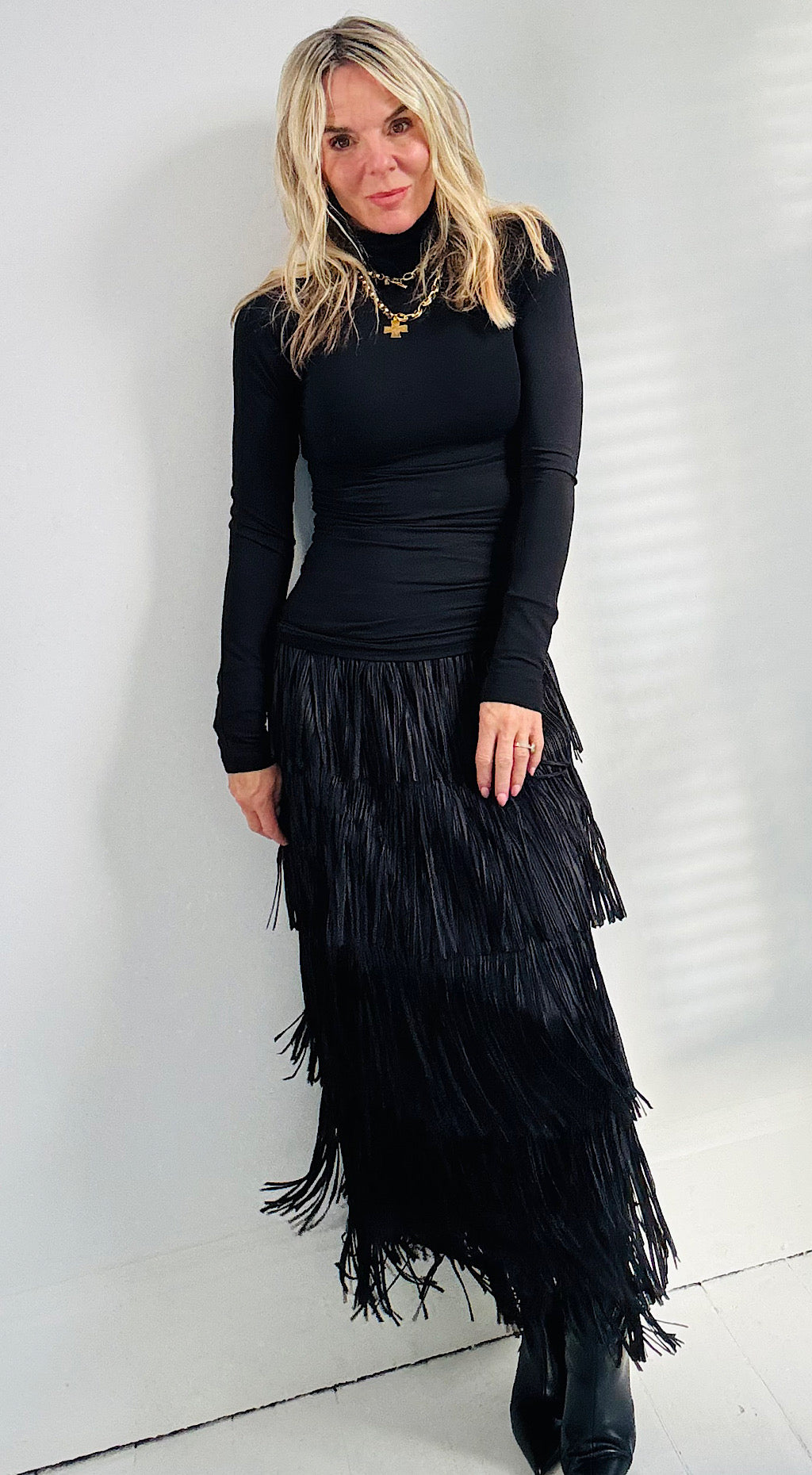 Gracie Tassel Skirt by Traffic People