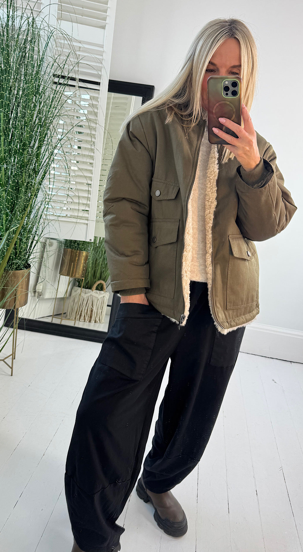 Reversible Teddy Coat