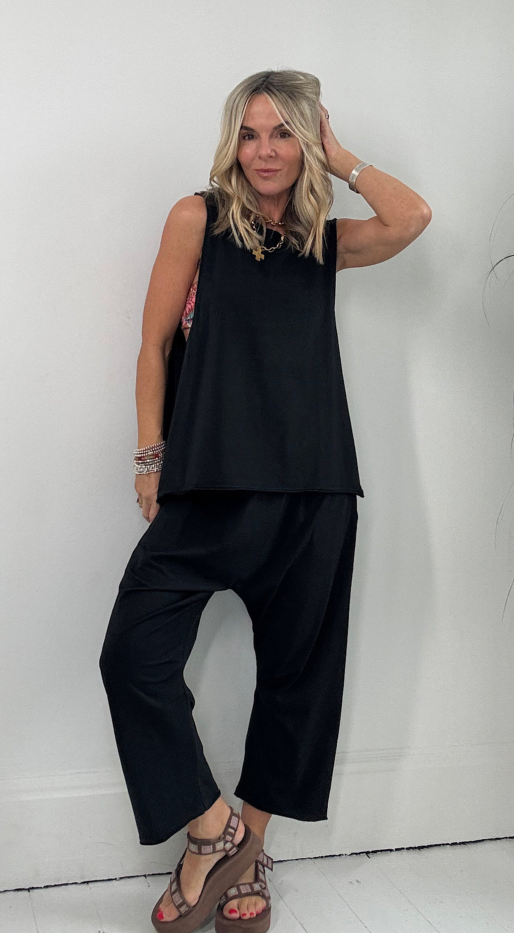 Free Spirit Co-ord - black