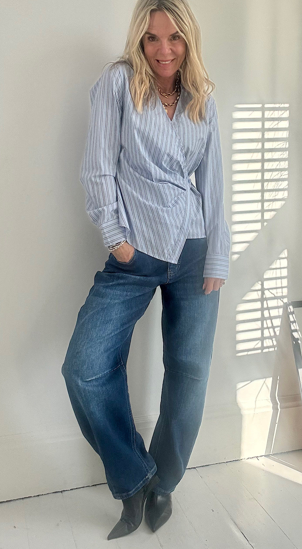 Hene Wrap Shirt