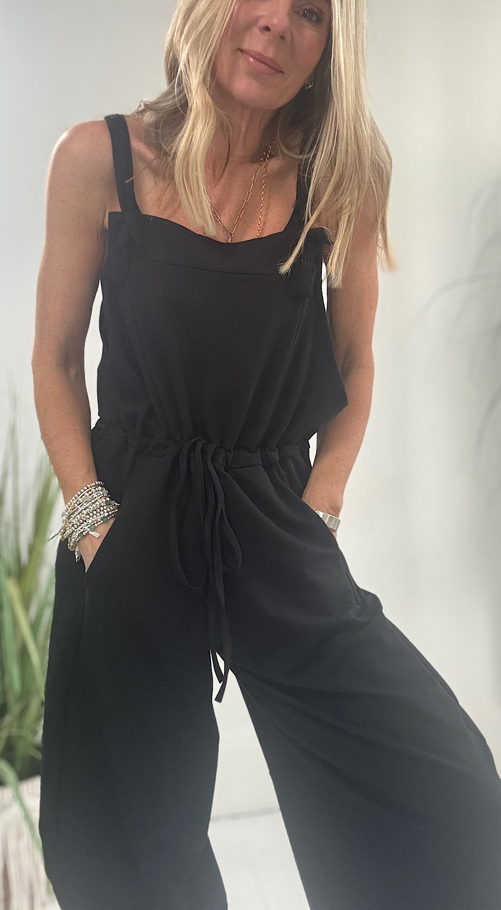 Sweatshirt Dungaree black