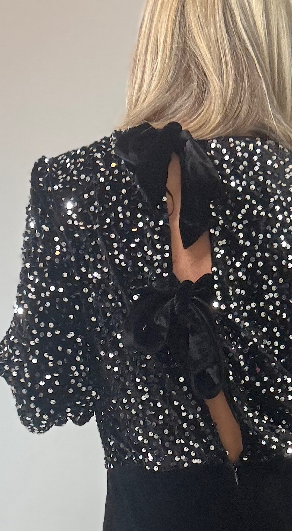 Sequin Velet Jumpsuit