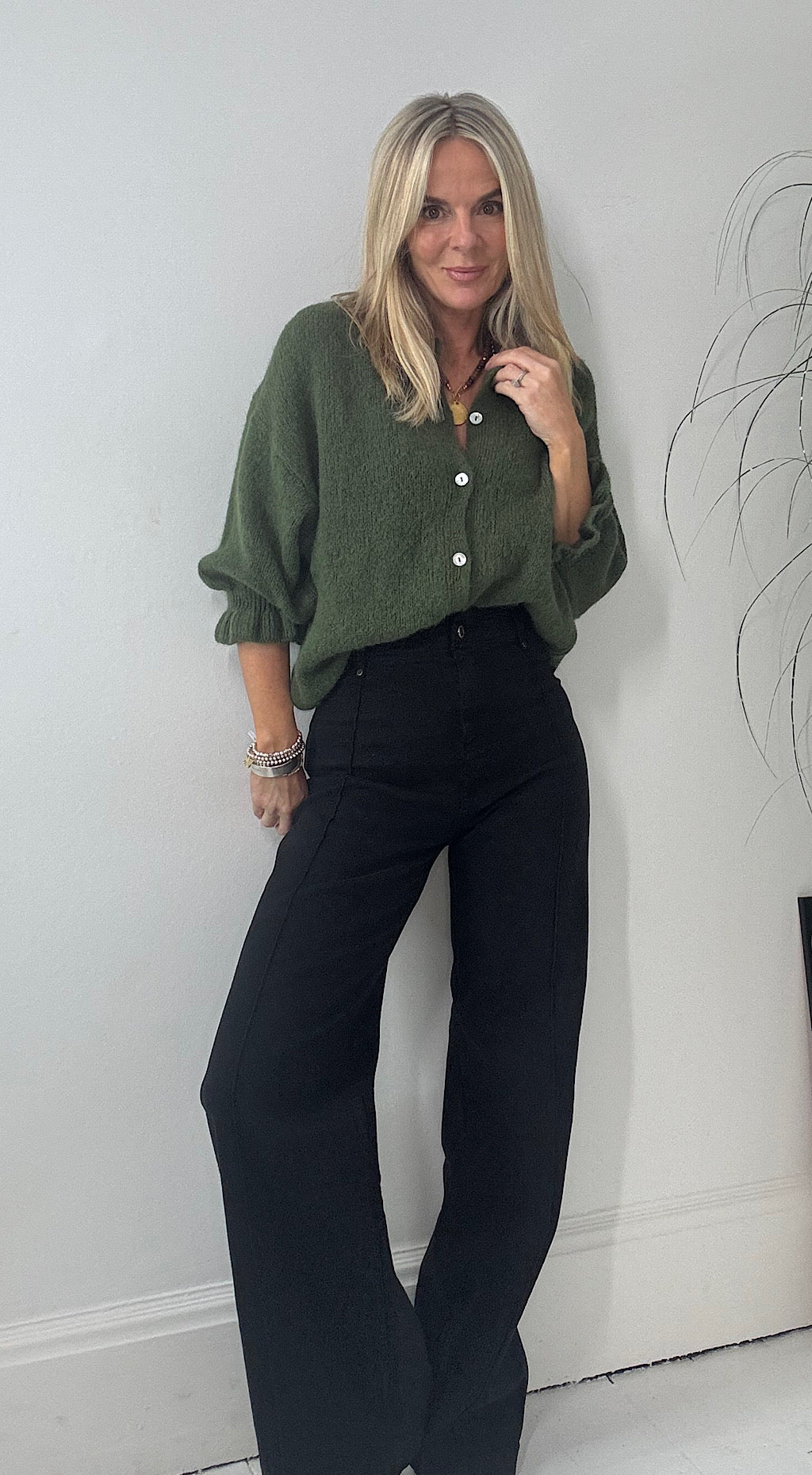 Marta Cardigan - sage