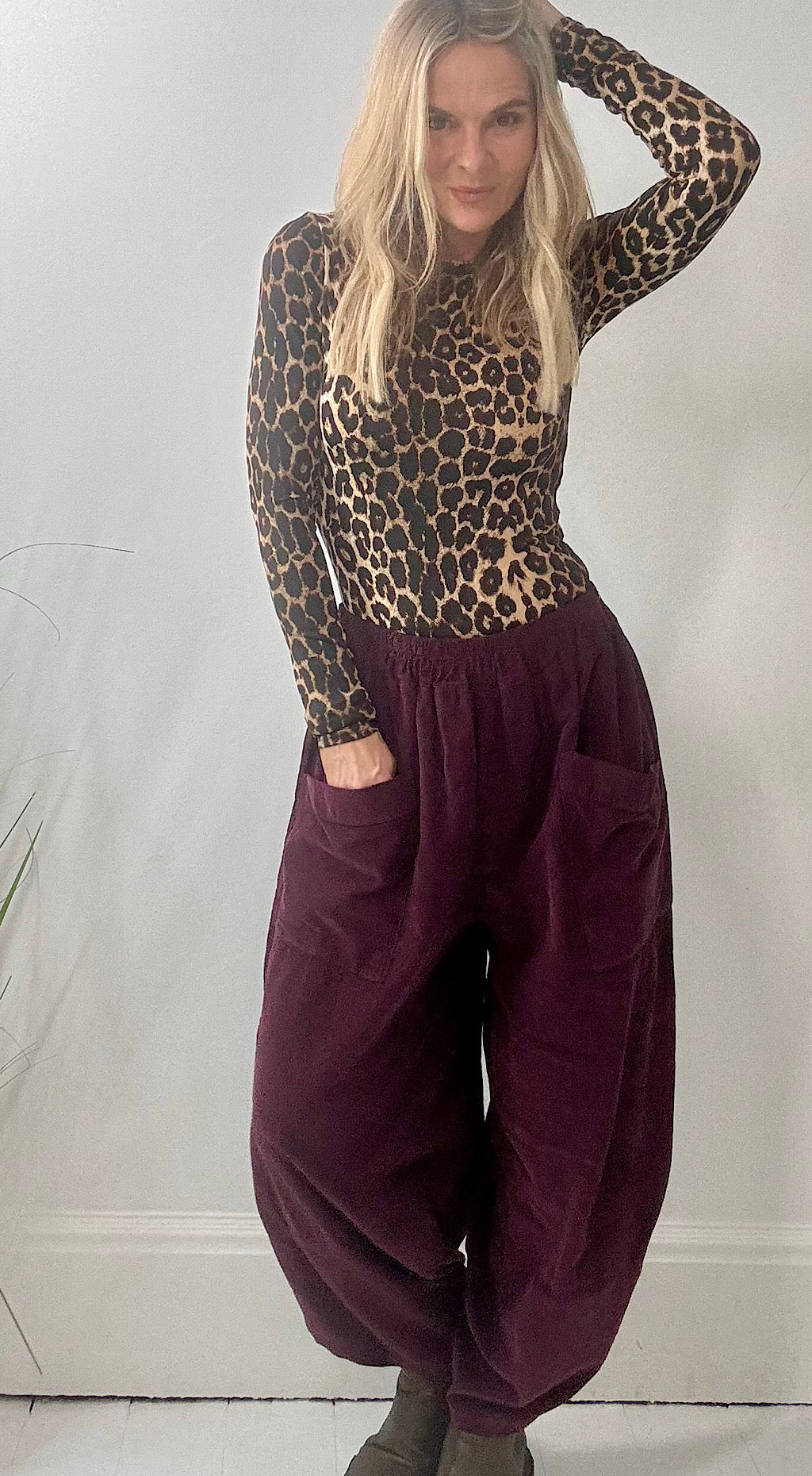 Leopard Slinky Bodysuit