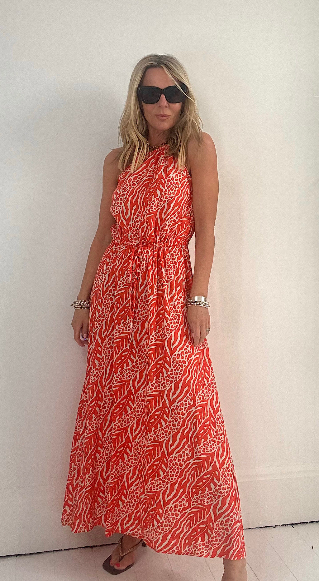 Joella Slip Dress - fiesta