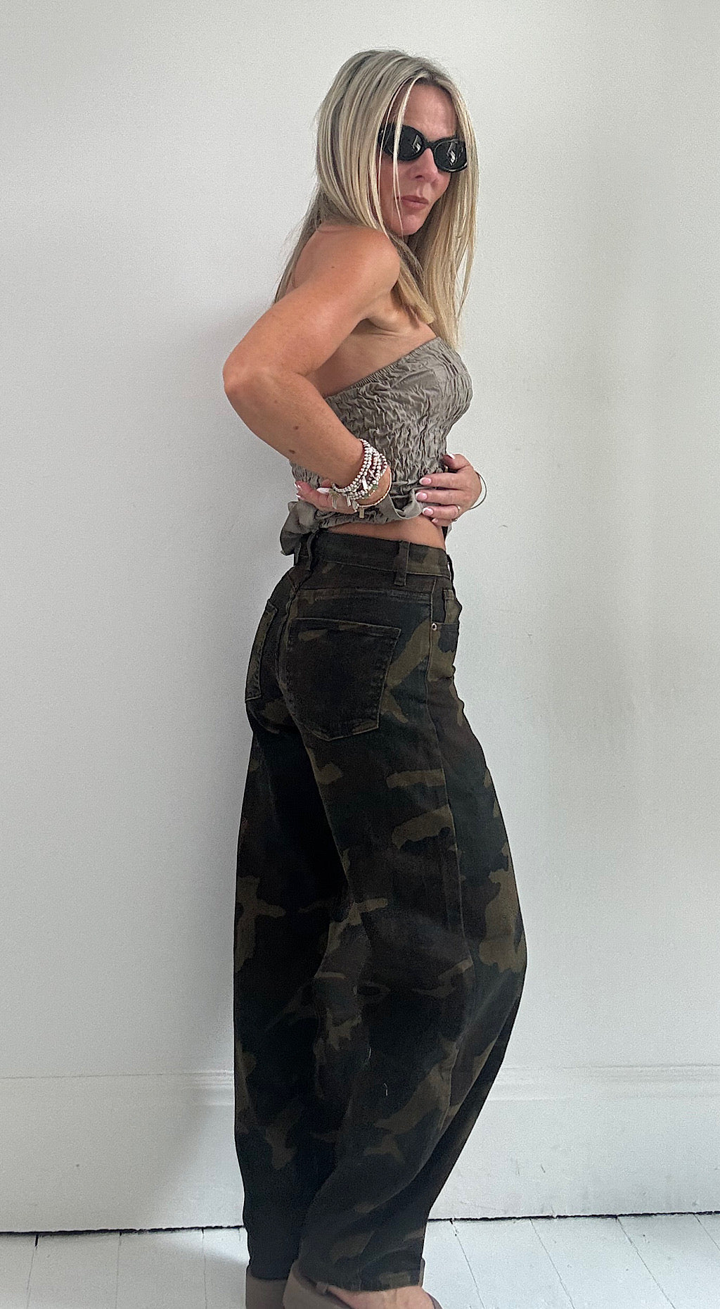 Camo jeans