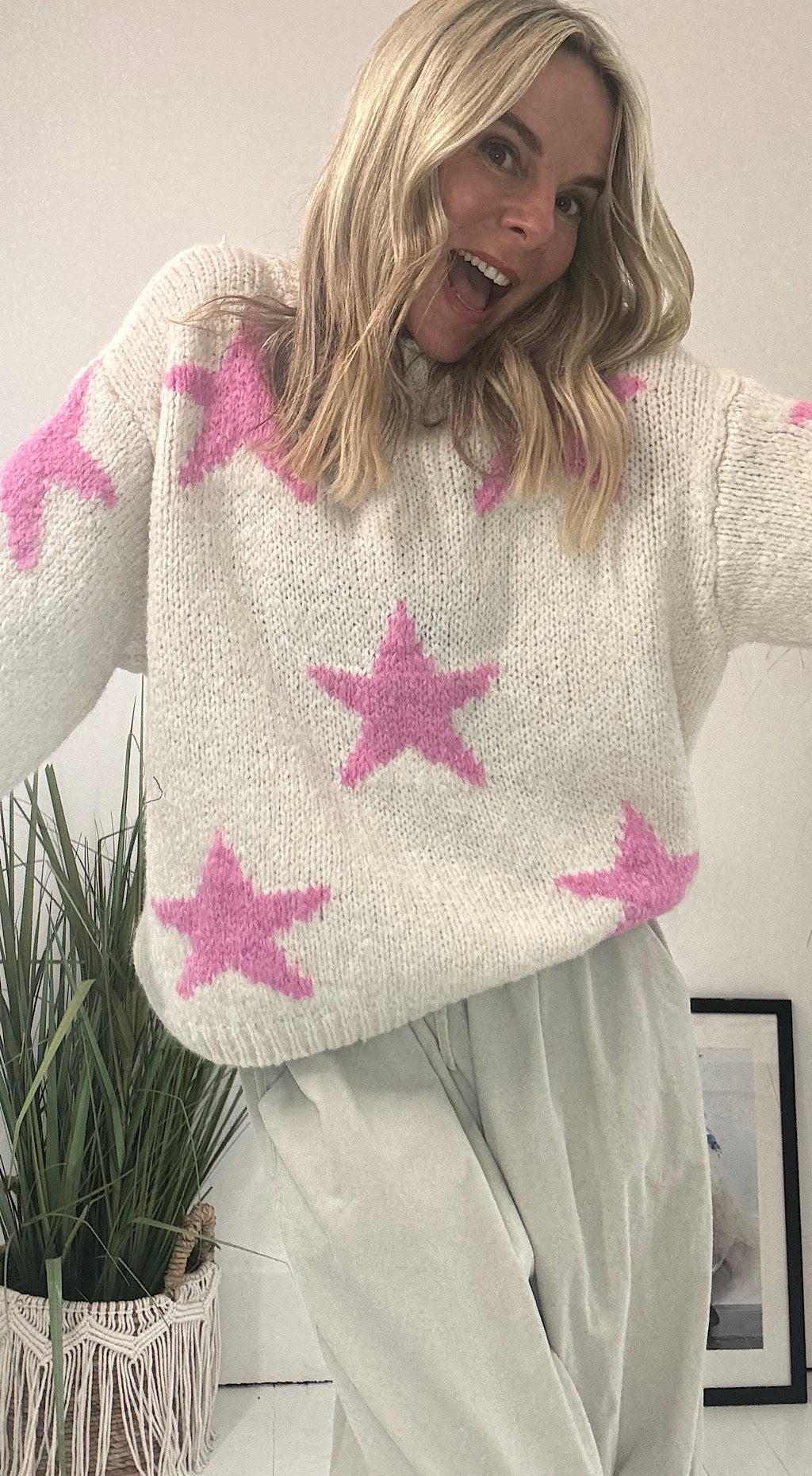 Star Knit - cream