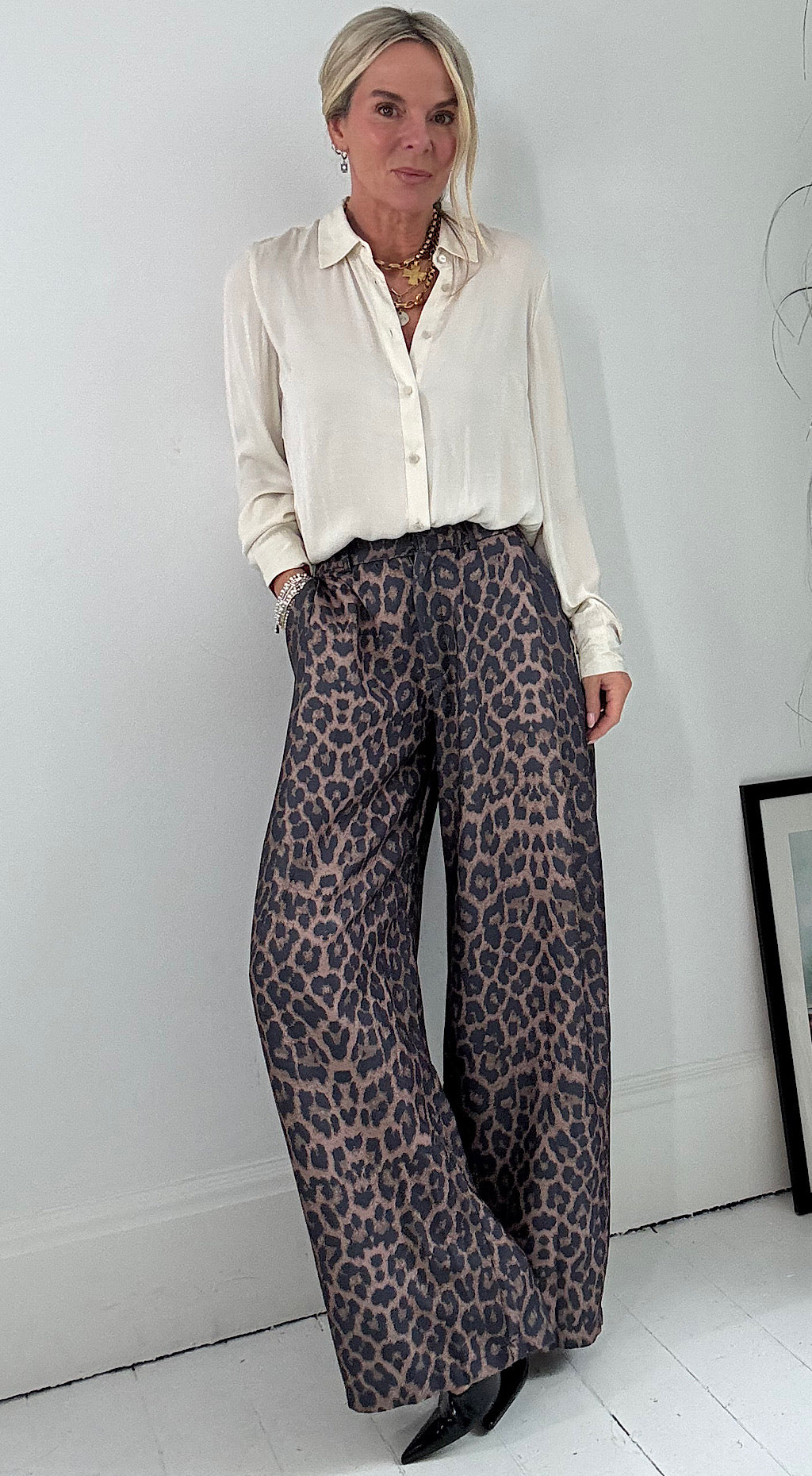 Ival Silky Shirt - stone