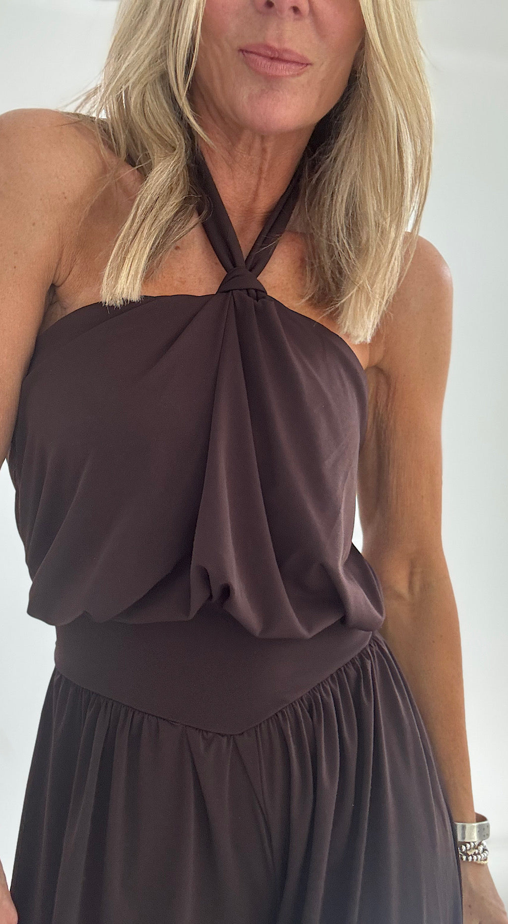 Hareem jumpsuit chocolate brown