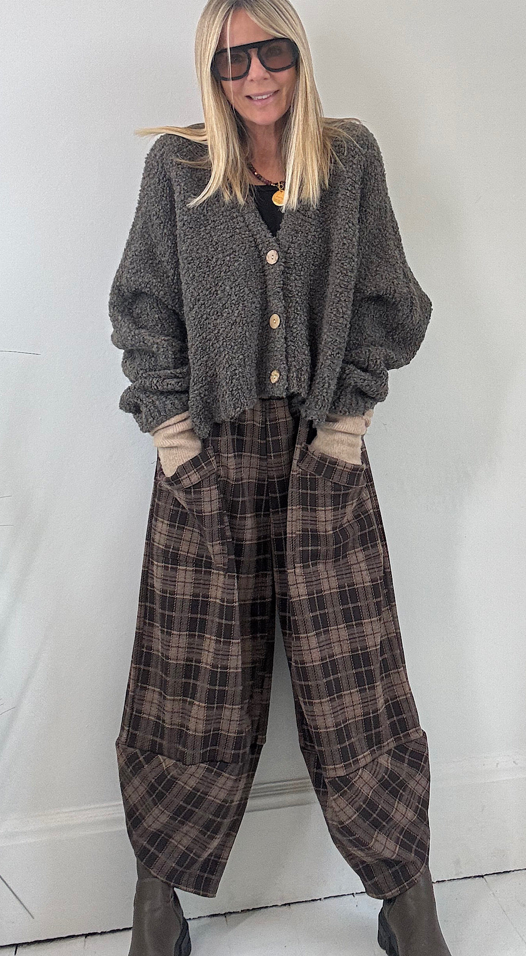 Cloud Cardigan - mid brown