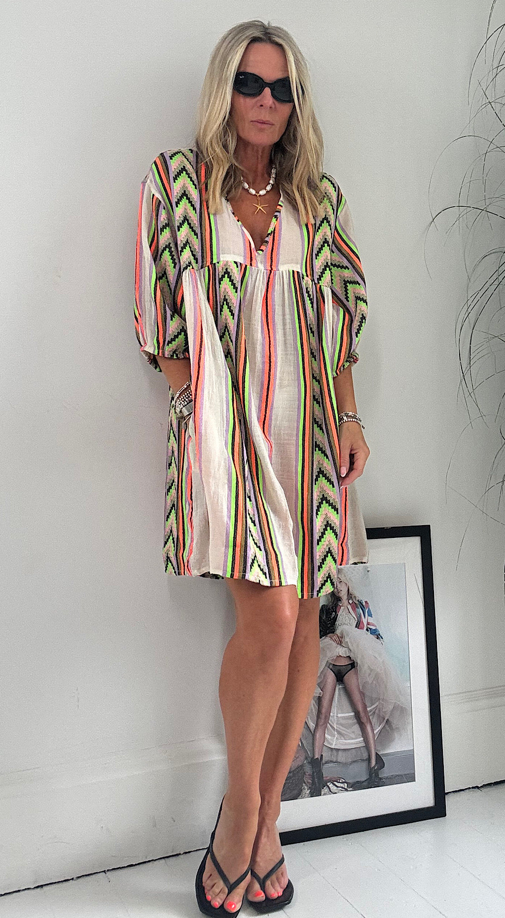 Palma smock dress