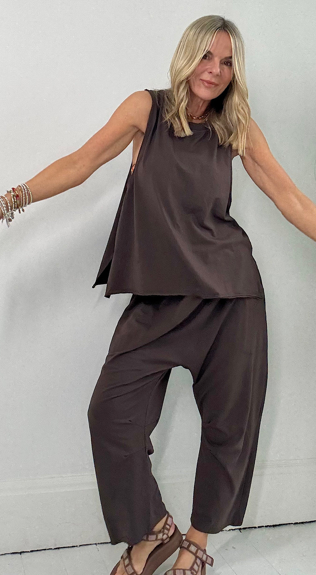 Free Spirit Co-ord - chocolate