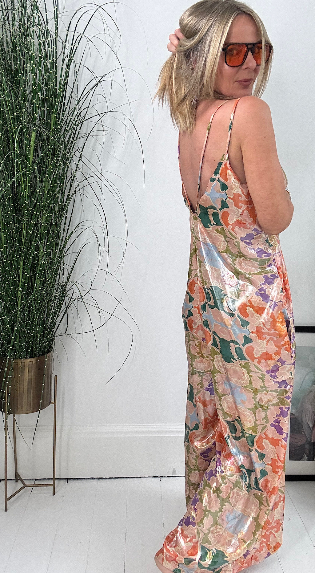 Retro glimmer jumpsuit