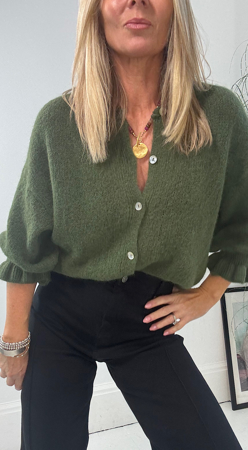 Marta Cardigan - sage