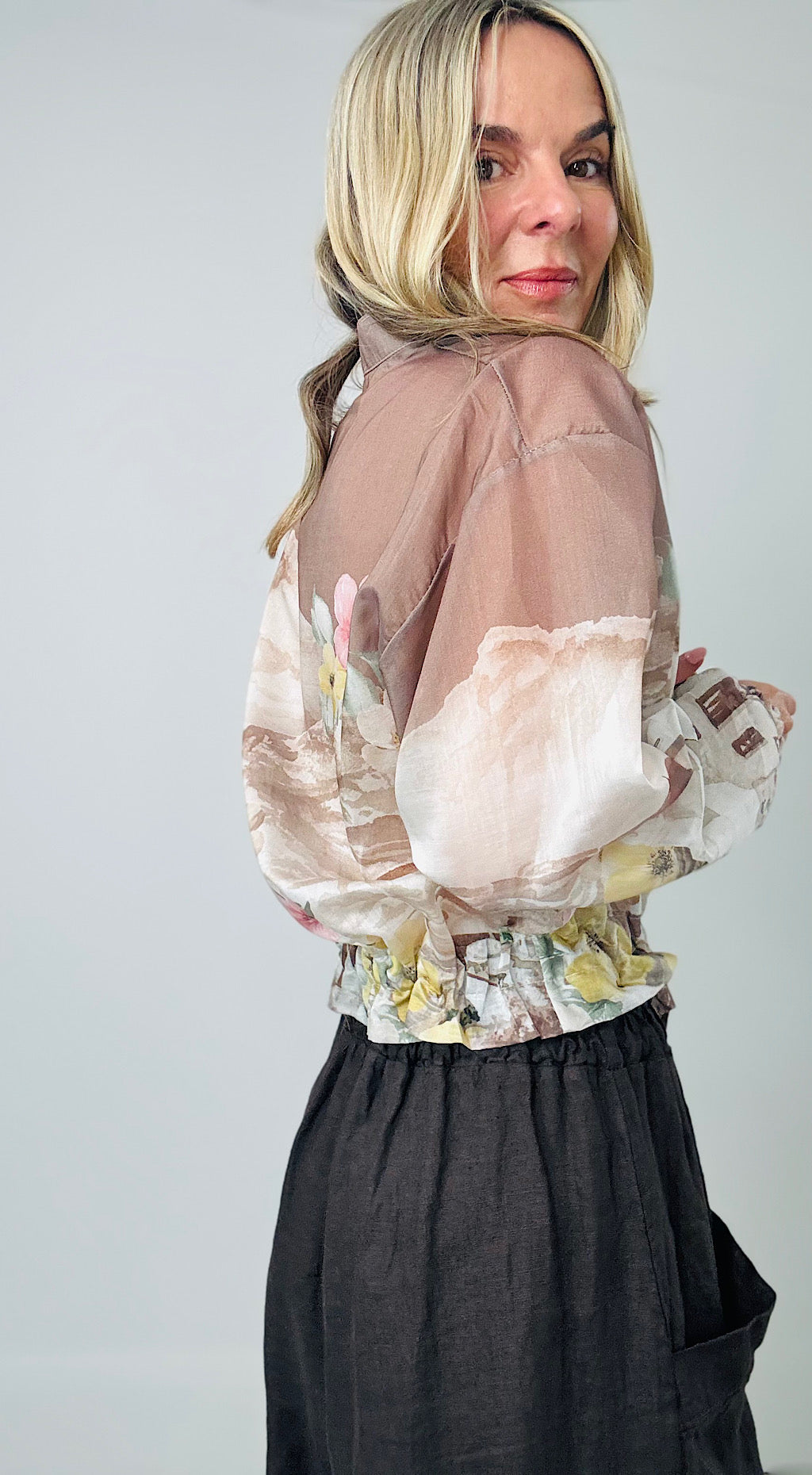 Santoroni bomber mocha