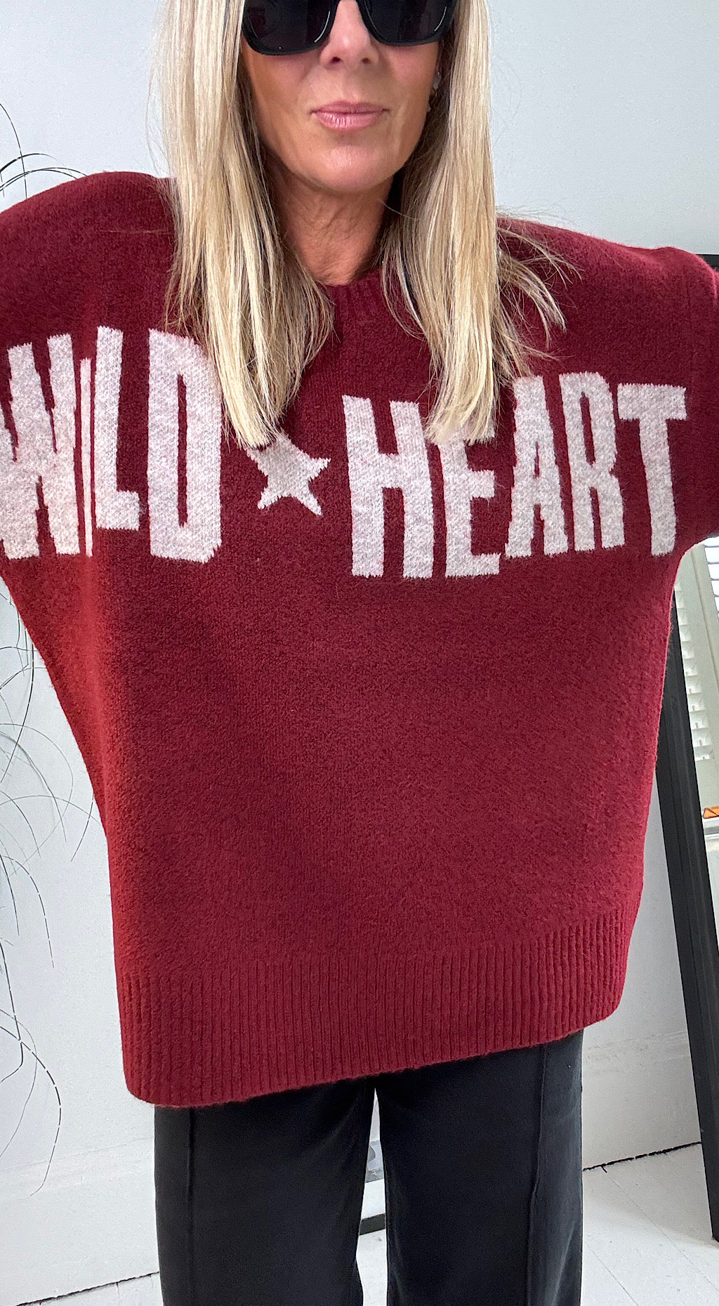 Hatty Jumper Wild Heart by Religion