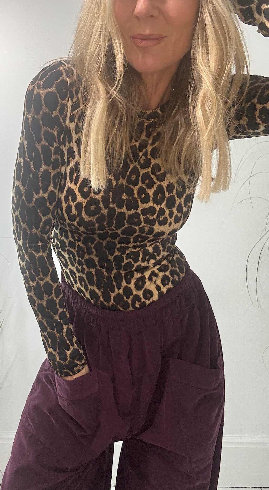 Leopard Slinky Bodysuit
