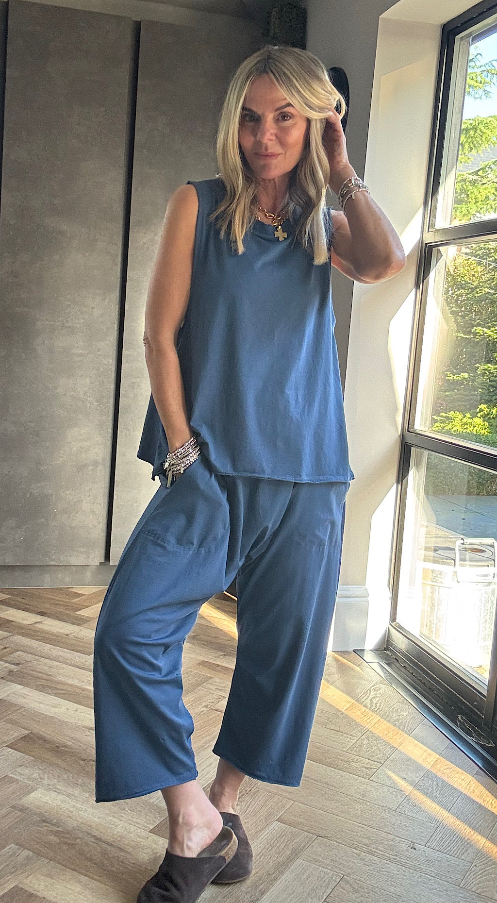 Free Spirit vest- blue