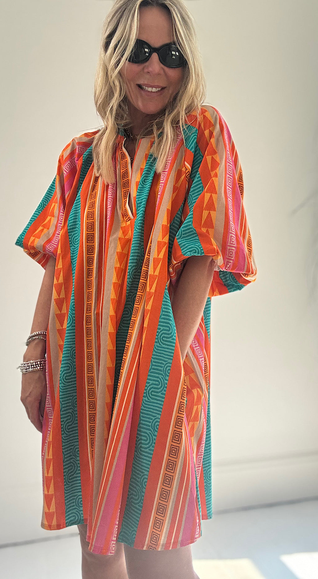 Lovika Hippy Dress - orange