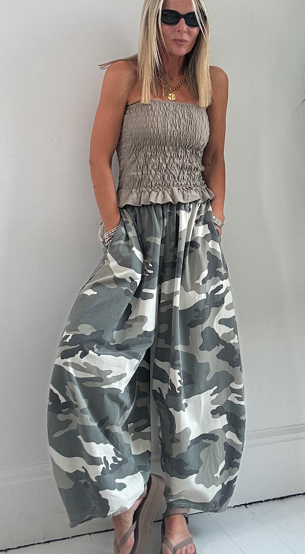Barrel camo pants