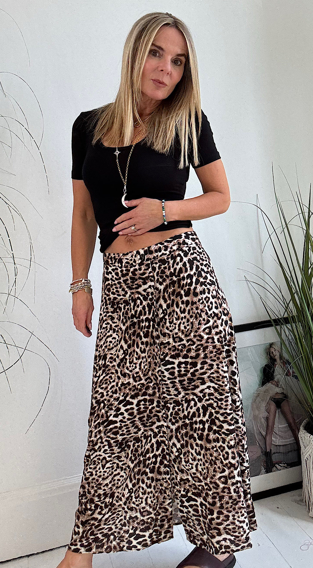Joella Skirt - Leopard Print