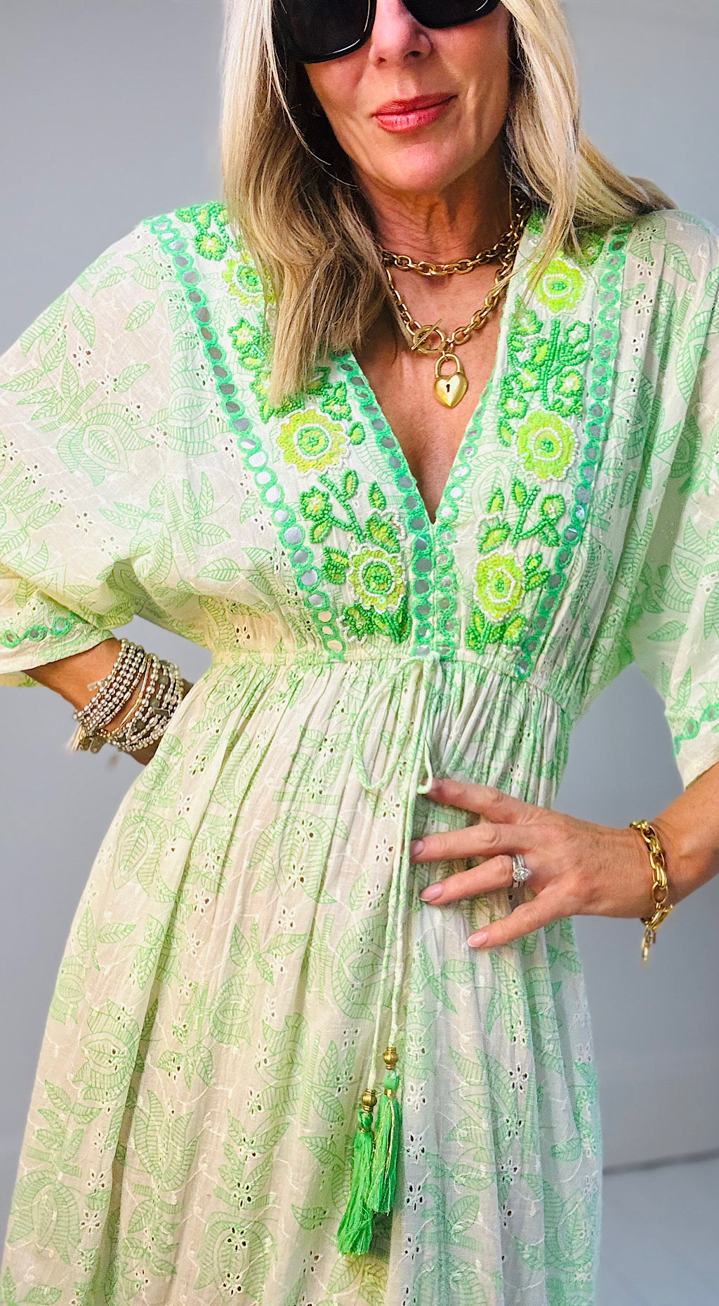 Kastori dress green