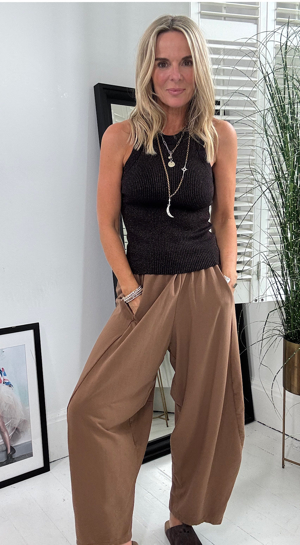 Cocoon Pant Coffee