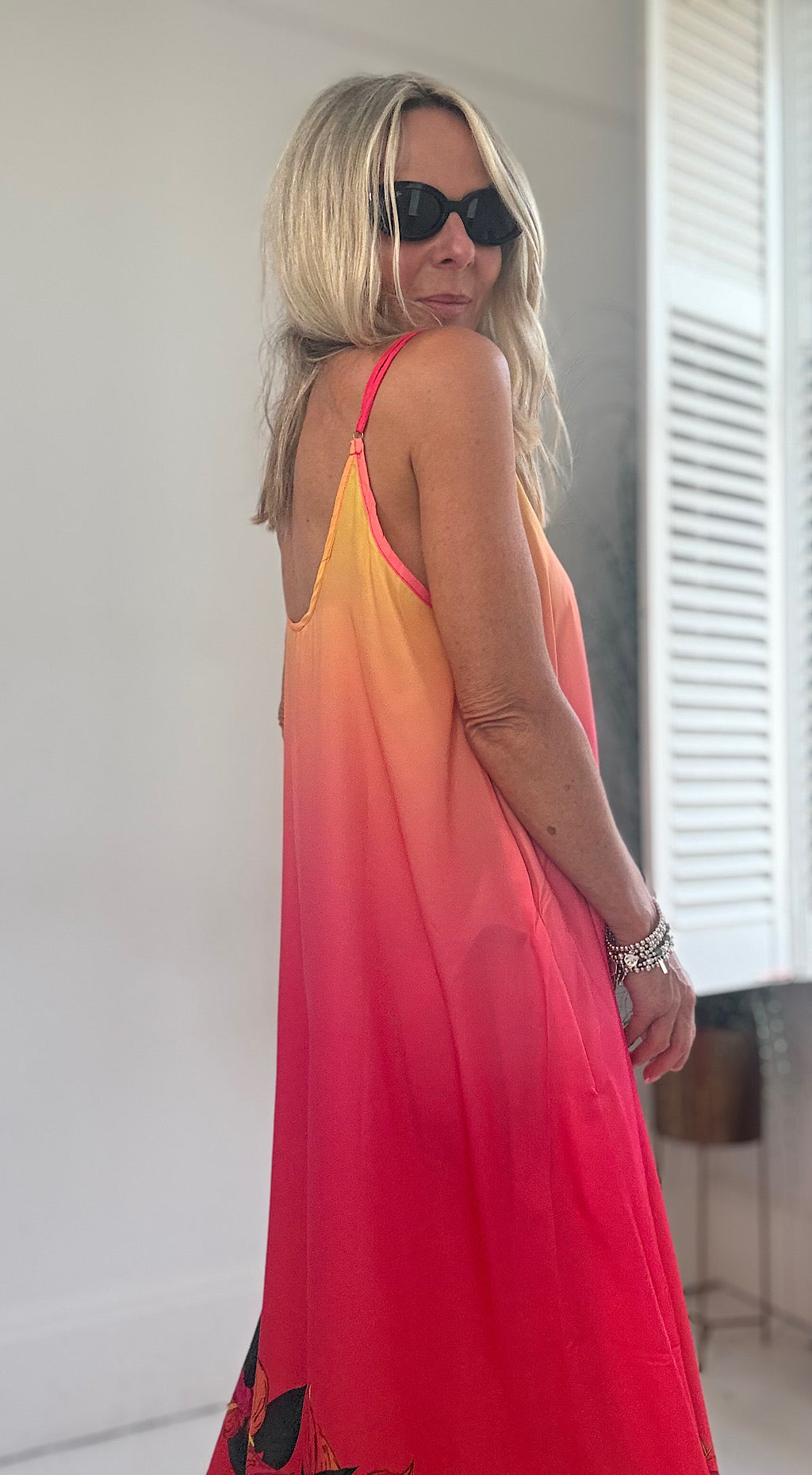 Melina dress dip pink