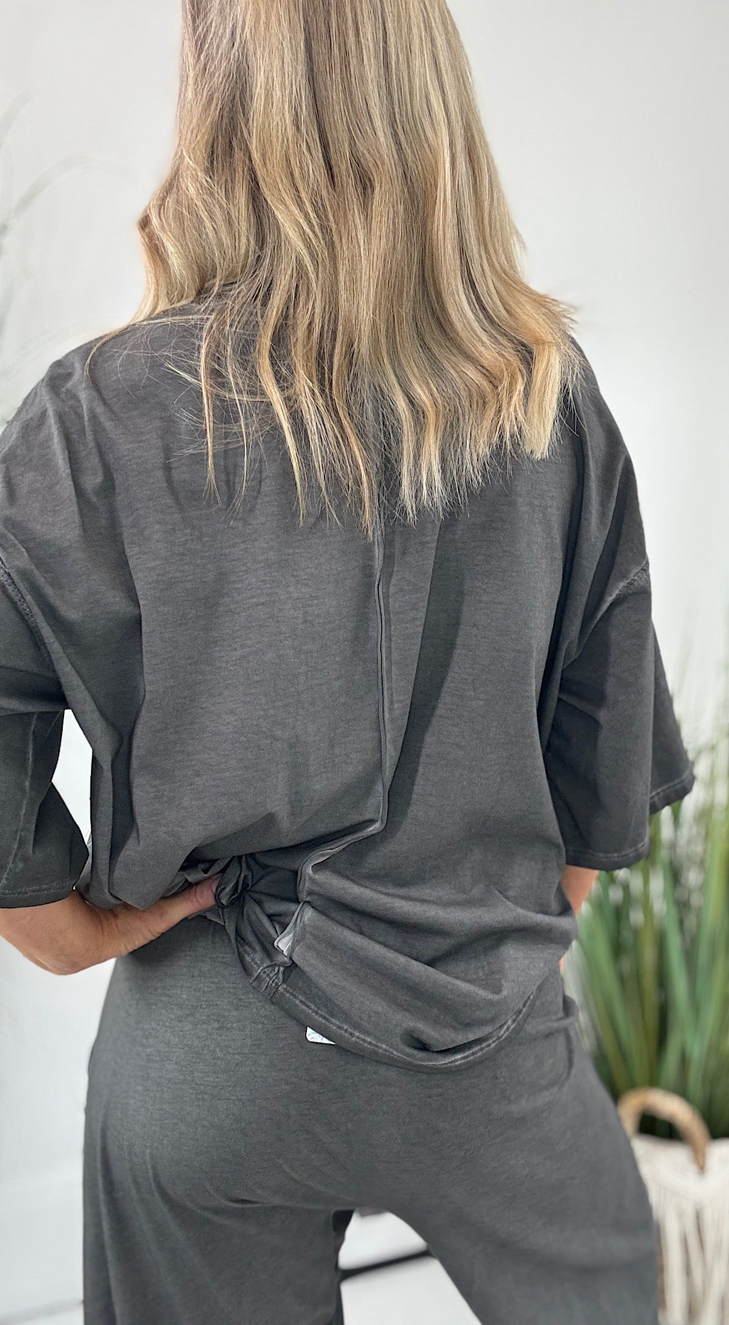Free Spirit 2-Piece Washed Grey