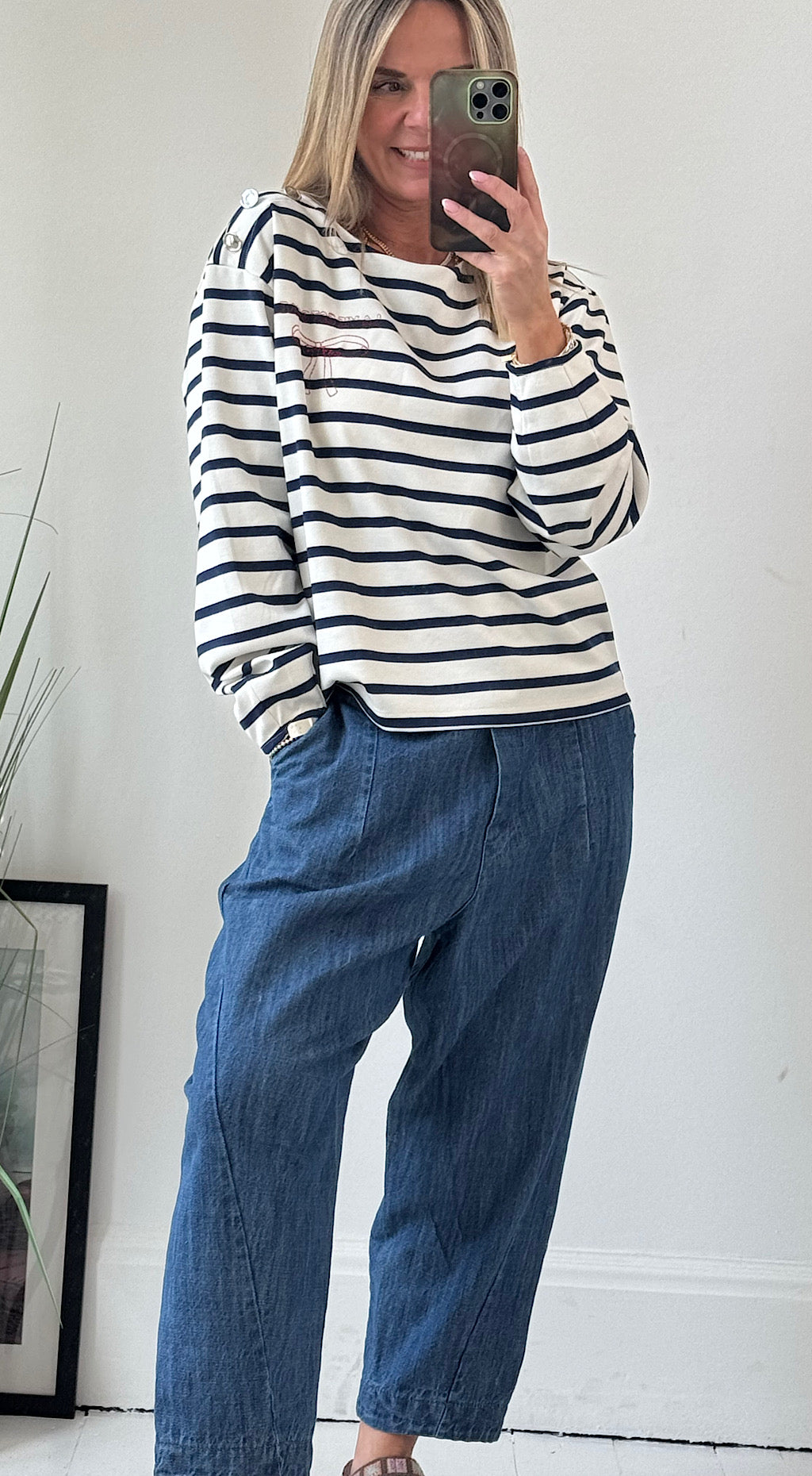 Itira Stripe Sweat