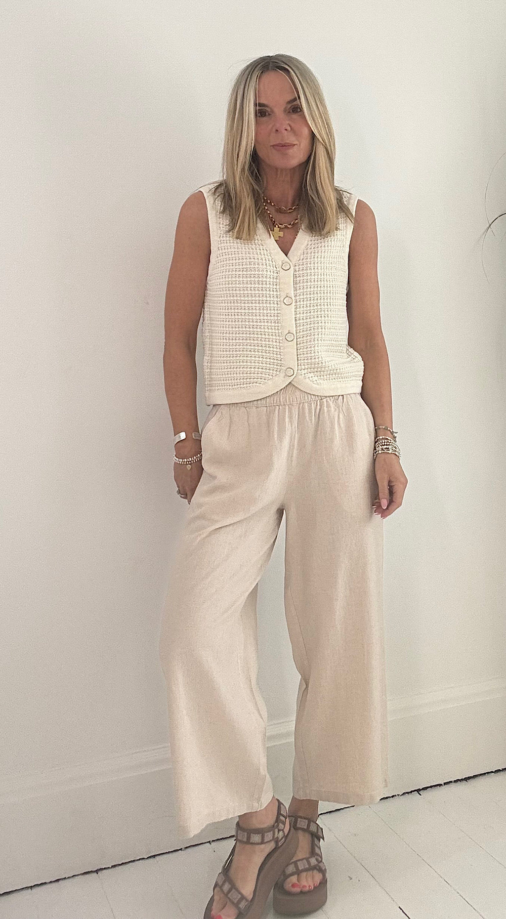 Danish knitted waistcoat