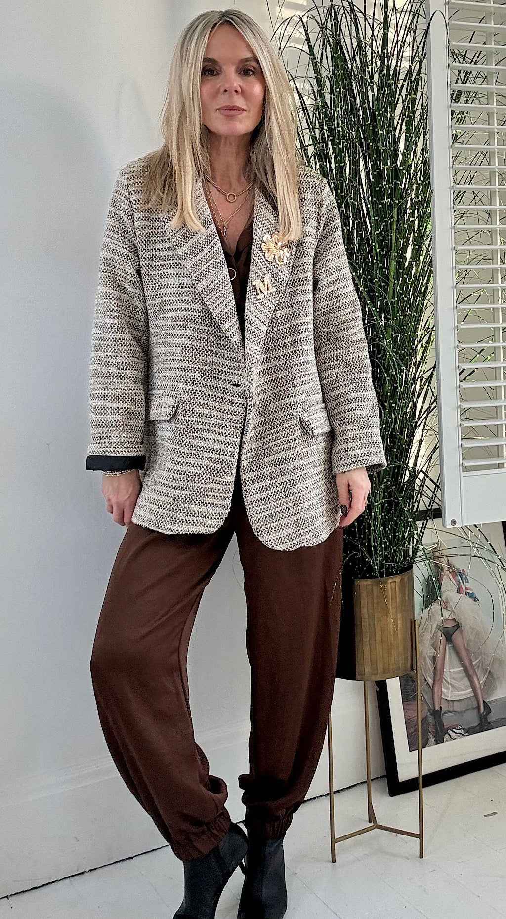 Tweed Claudia blazer
