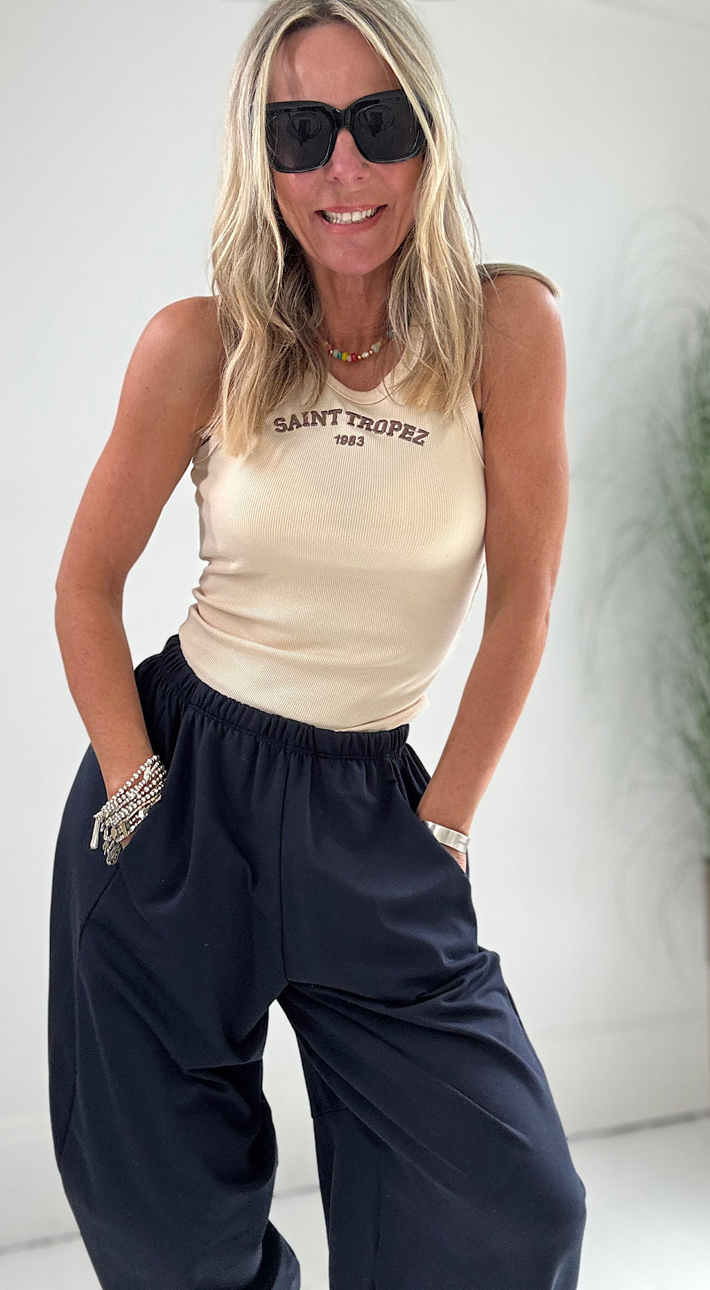 Saint Tropez vest buttermilk