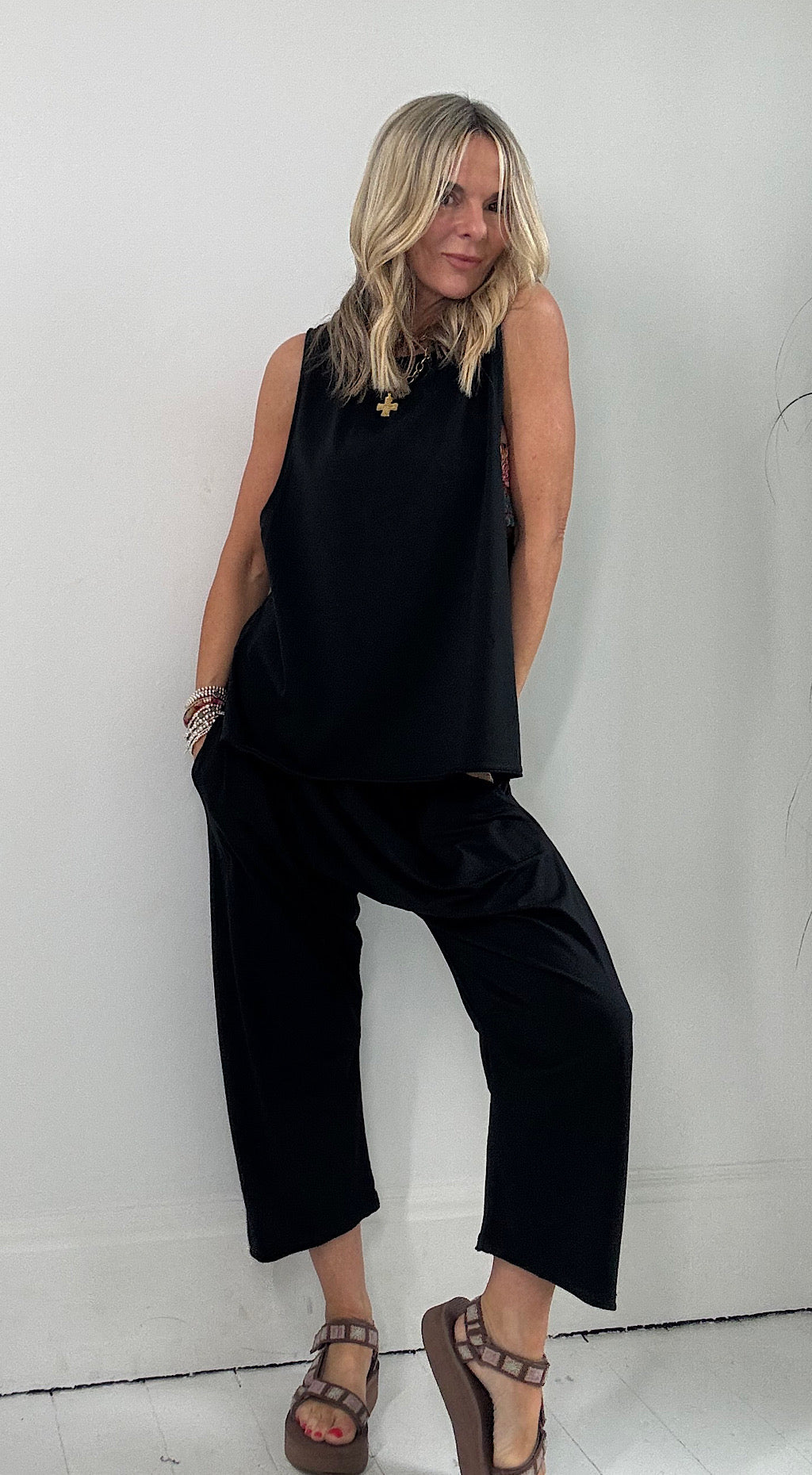 Free Spirit Co-ord - black