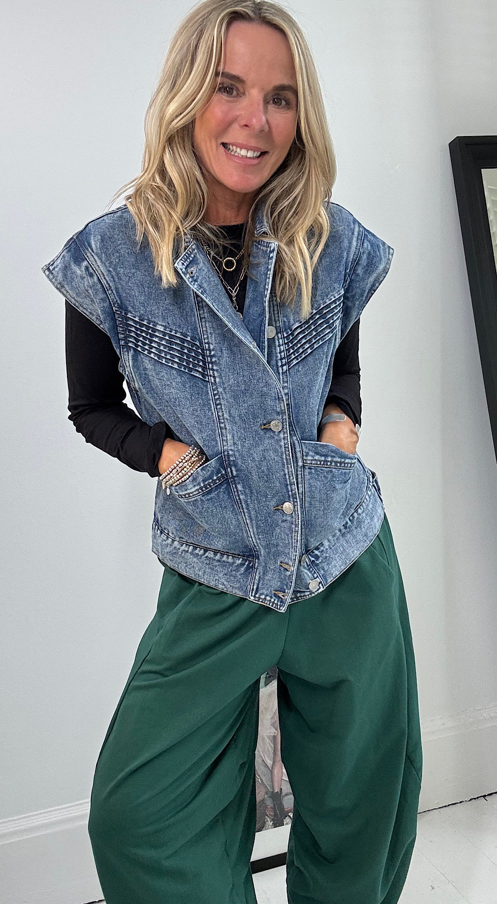 80's Denim gilet