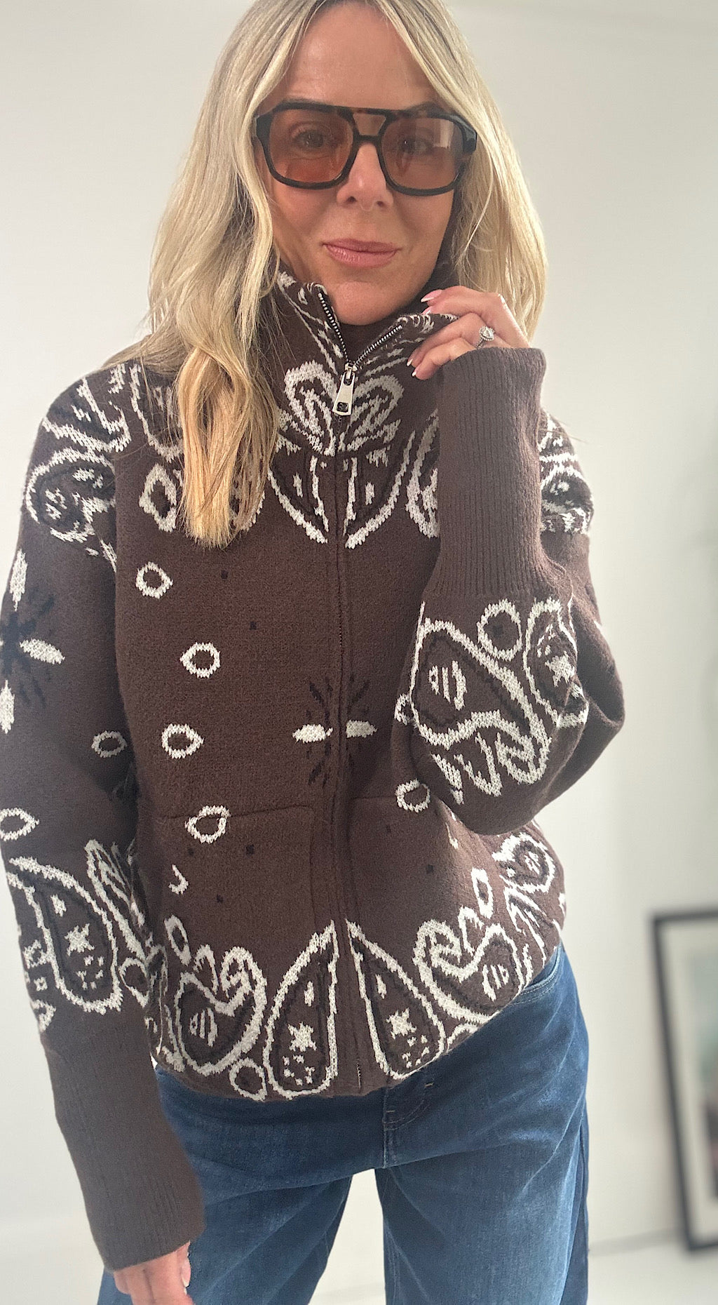Hippy Zip Knit