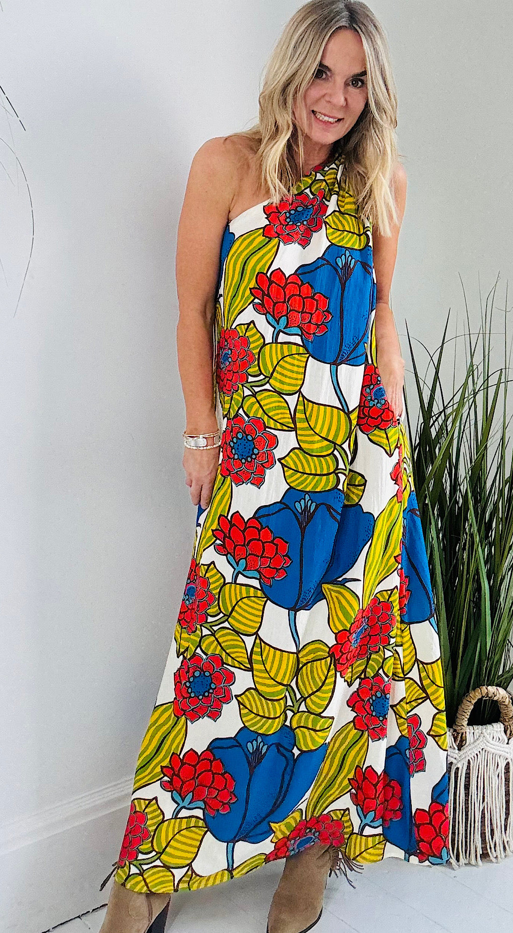 Gia dress Eden print