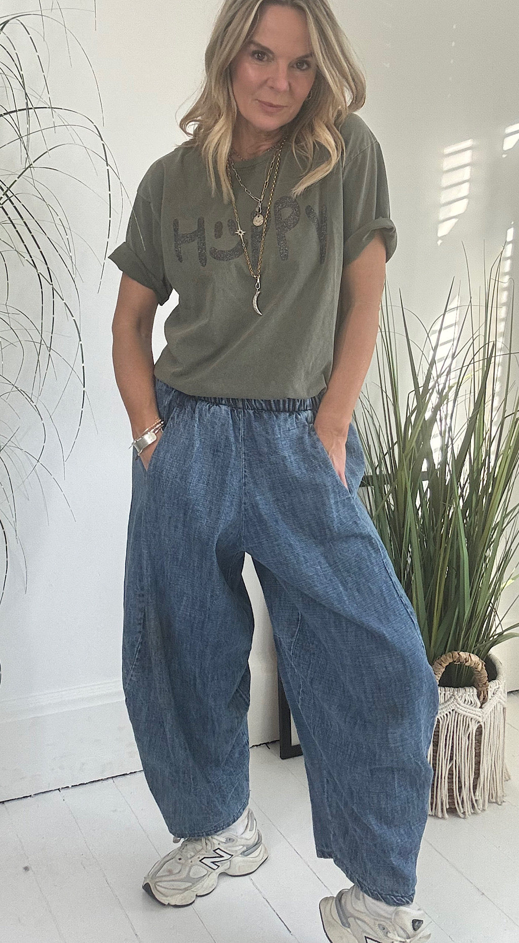 Cocoon Pant Denim