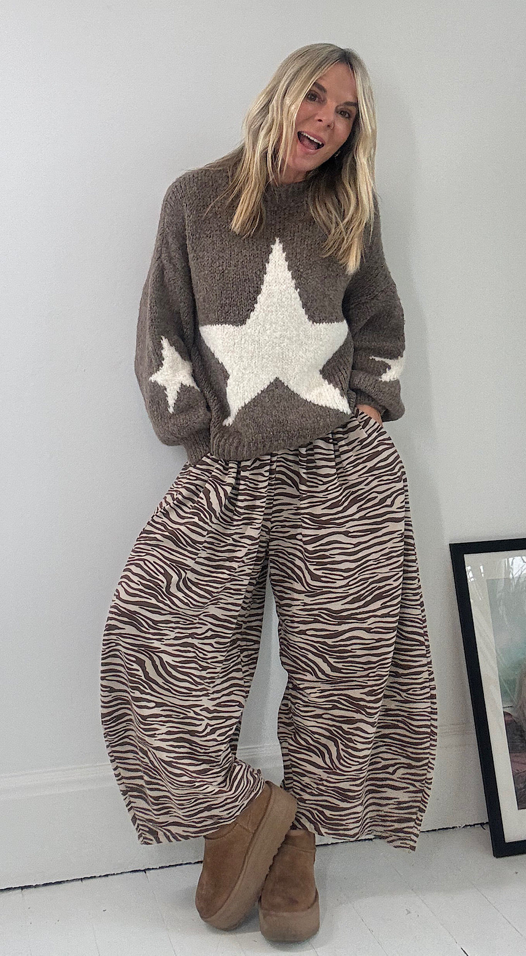 Star Knit - Mocha