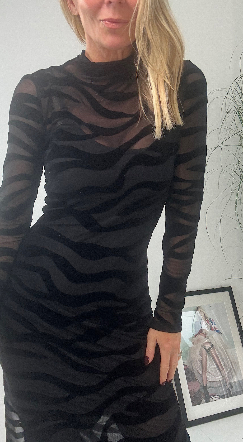 Mesh Animal Dress