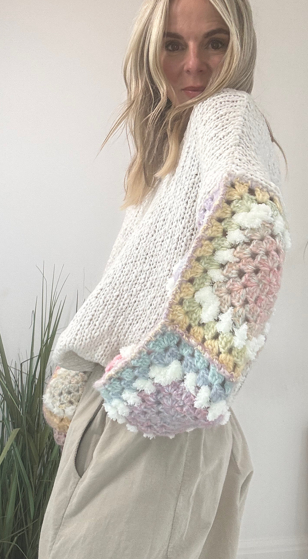 Chenille Crochet Knit