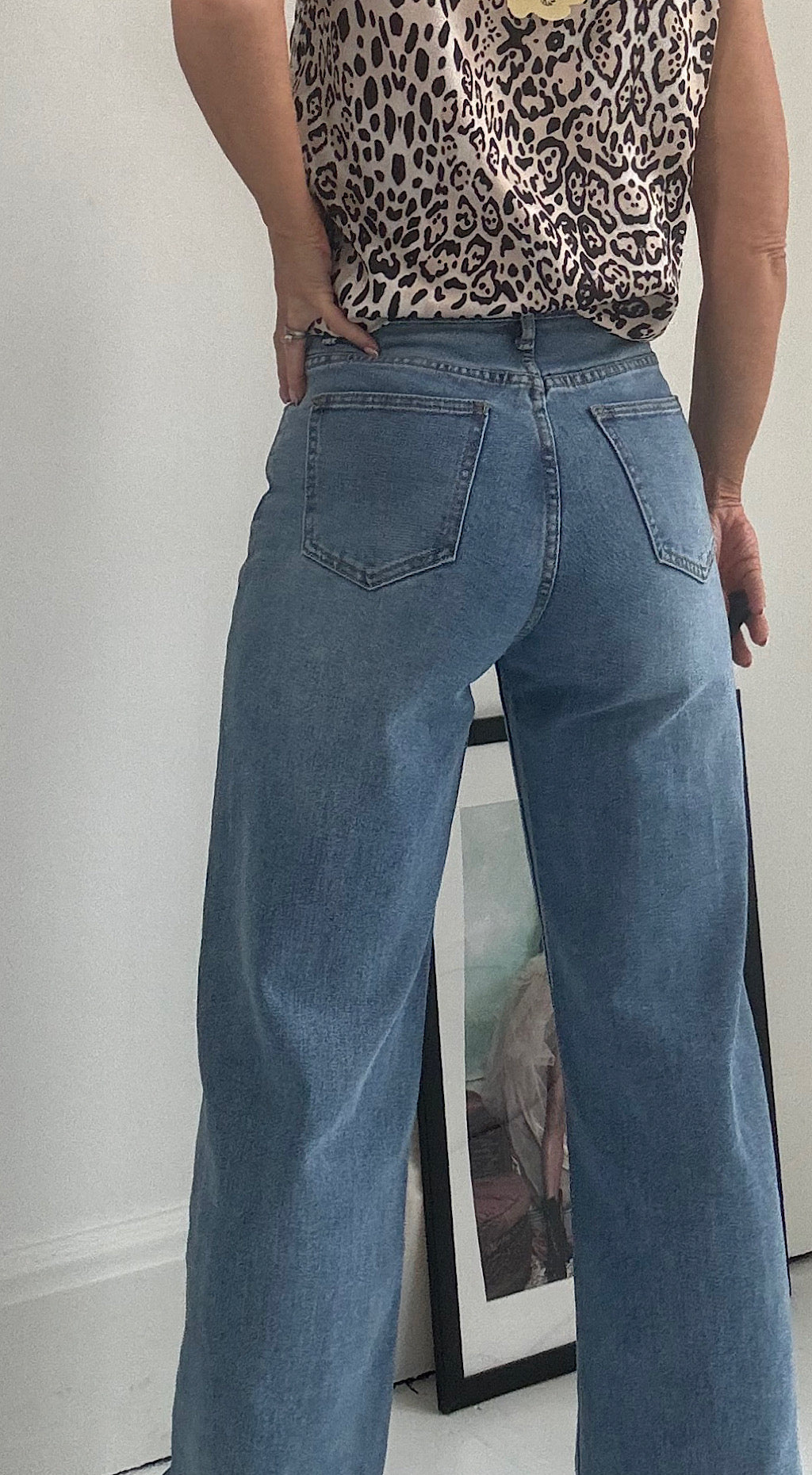 Flared 70's jean